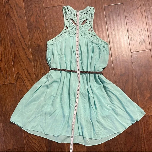 Filly Flair Crochet Flowy Lined Dress - Picture 9 of 10